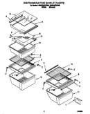 Refrigerator shelf