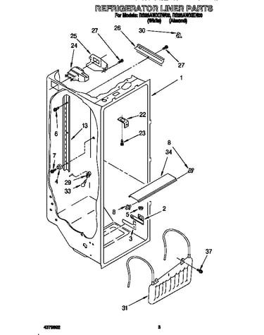 Refrigerator liner