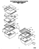 Refrigerator shelf
