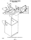 Top and cabinet