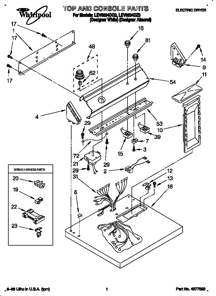 TOP AND CONSOLE