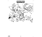 Whirlpool LEV7646DQ0 bulkhead diagram