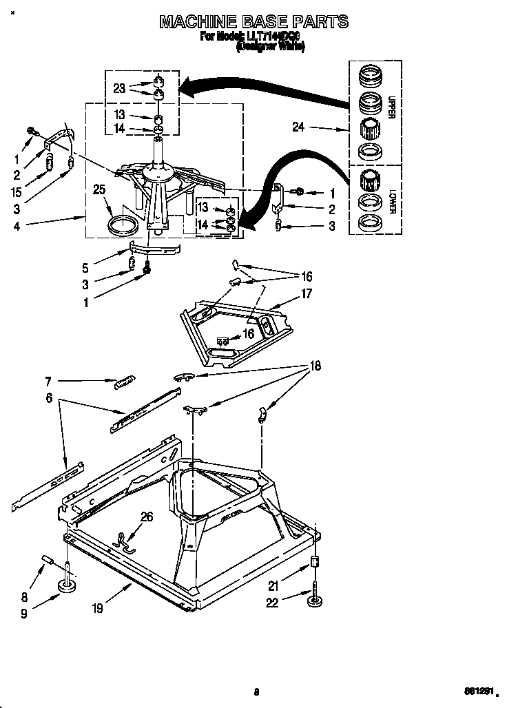 Machine base