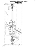 Brake and drive tube