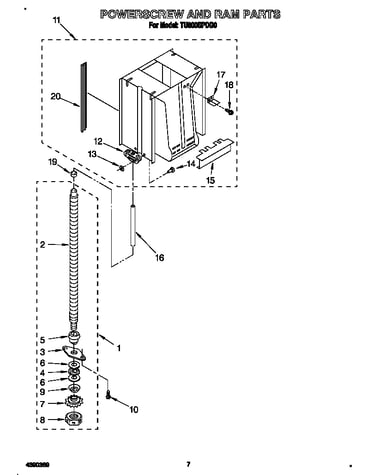 Powerscrew and ram