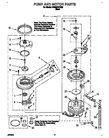 Pump and motor
