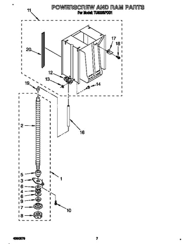 Powerscrew and ram