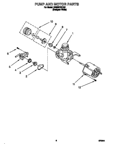 Pump and motor