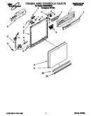 Frame and console