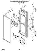 Refrigerator door