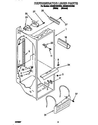 Refrigerator liner