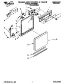 Frame and console