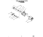Whirlpool DP840CWDB2 pump and motor diagram