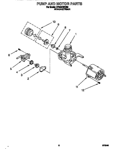 Pump and motor
