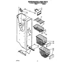KitchenAid KSRS22QAAL10 refrigerator liner diagram