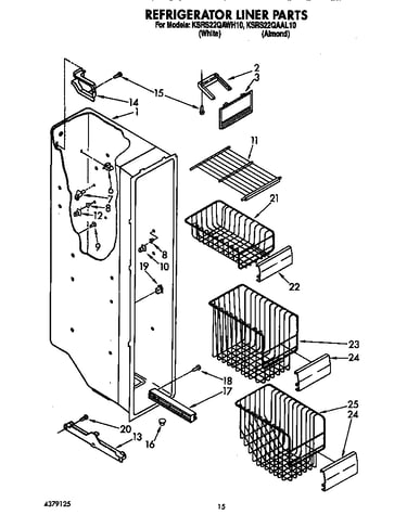 Refrigerator liner