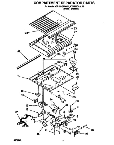 Compartment separator