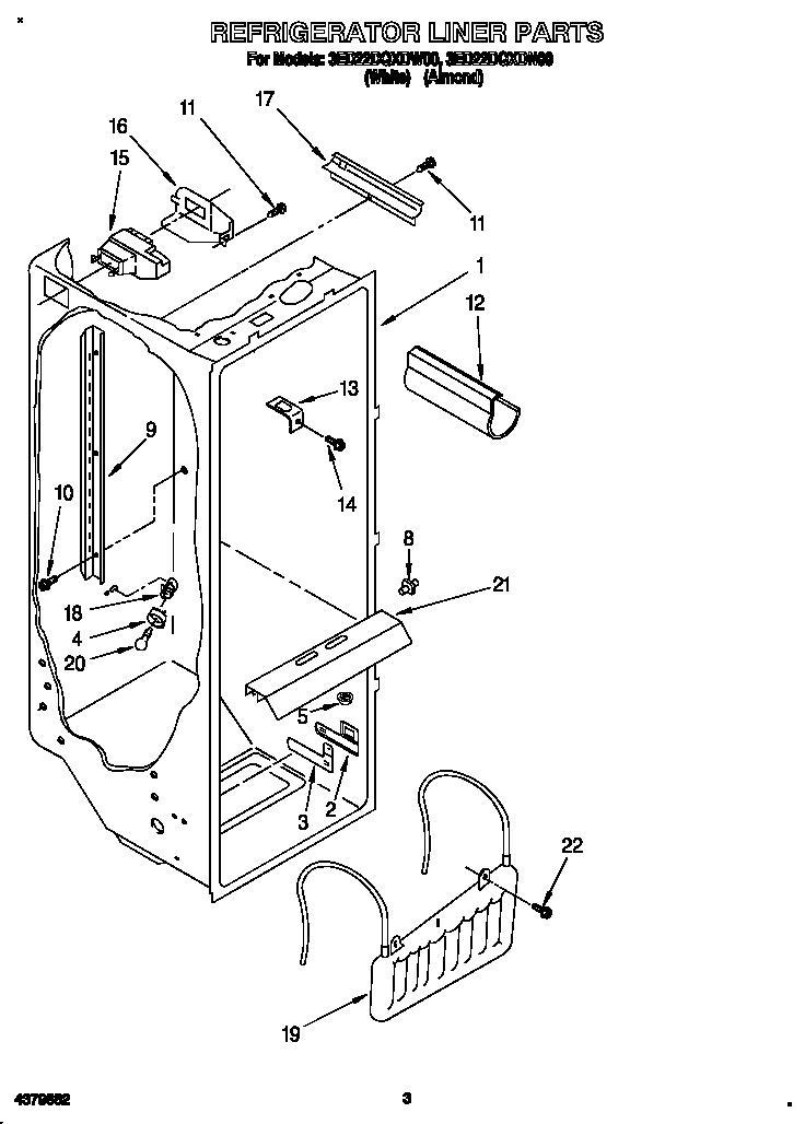 Refrigerator liner