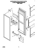Refrigerator door