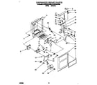 Whirlpool 3ED25DQXDN00 dispenser front diagram