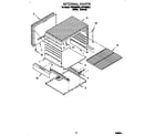 Roper FGP305BL2 internal diagram