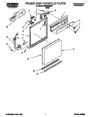 Frame and console
