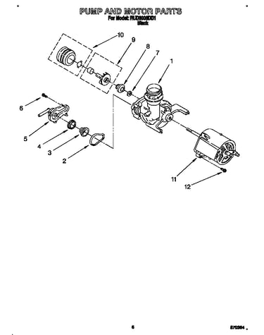 Pump and motor