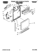 Frame and console