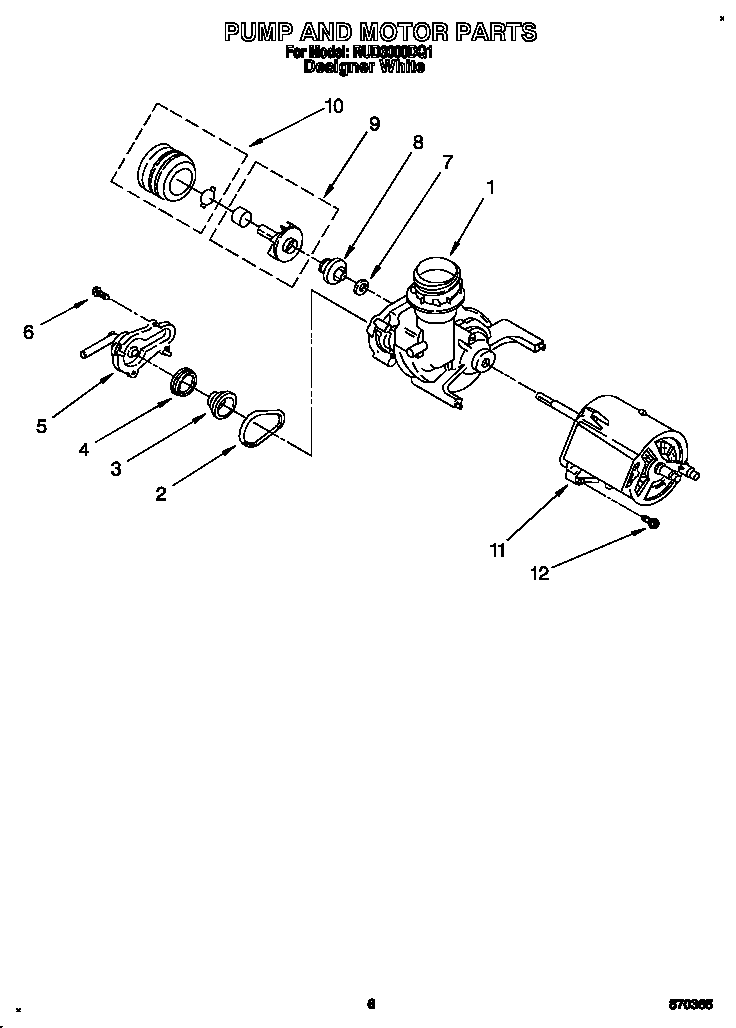 Pump and motor