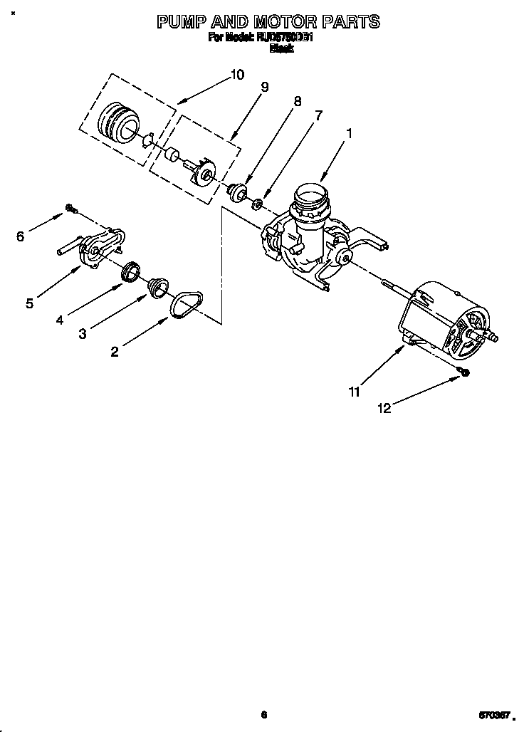 Pump and motor