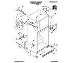 Whirlpool 3XARG457WP01 cabinet diagram