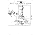 Whirlpool LGR5636DW0 3401771 burner assembly diagram