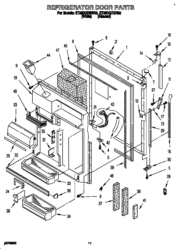 REFRIGERATOR DOOR