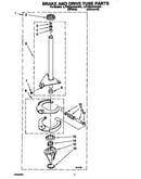 Brake and drive tube