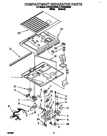 Compartment separator