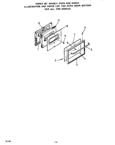 Oven door