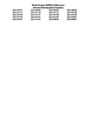Serial numbers for bjssac1000 (cont.)