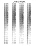 Serial numbers for bjssac0800