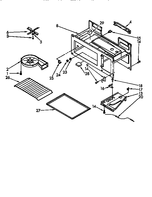 Cavity and stirrer
