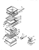 Refrigerator shelf