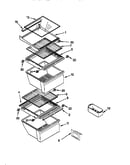 Refrigerator shelf