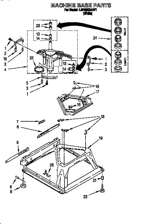Machine base
