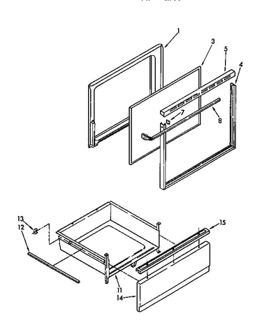 Door and drawer