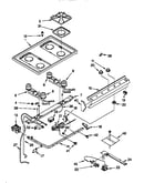Cooktop and manifold