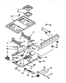 Cooktop and manifold