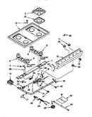 Cooktop and manifold
