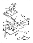 Cooktop and manifold