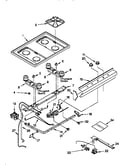 Cooktop and manifold