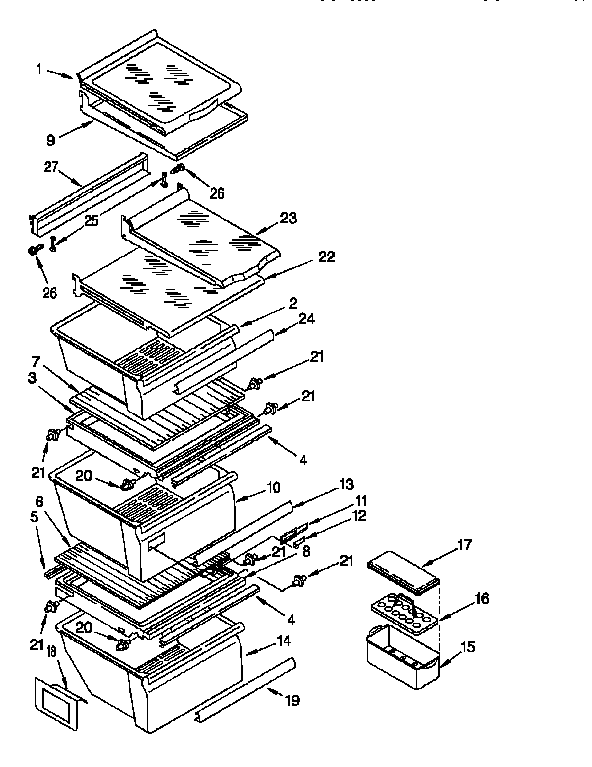 REFRIGERATOR SHELF