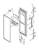 Refrigerator door